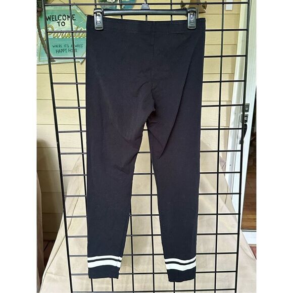 Nike Midrise Full Length Retro Style Leggings Womens Medium Black - Picture 3 of 7